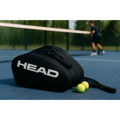 Head base padeltas M - zwart
