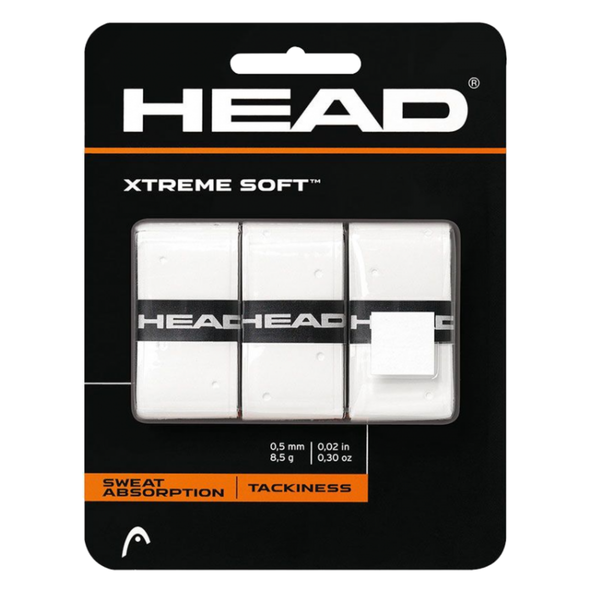 Head extreme soft overgrip - White