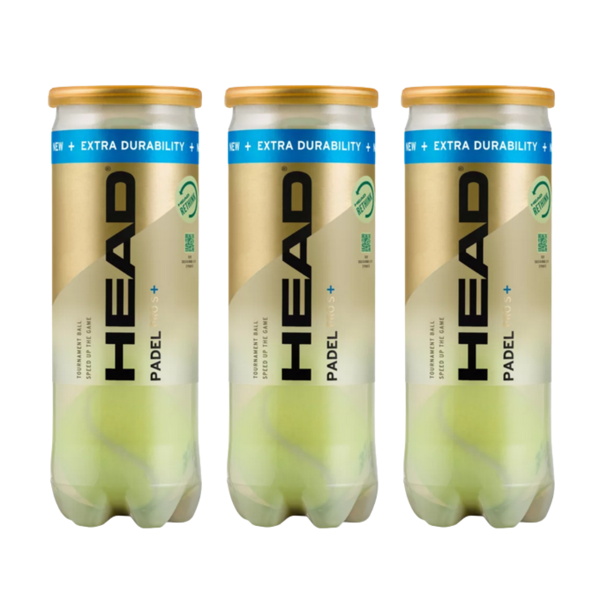 Head padelballen Pro S - 3 blikken