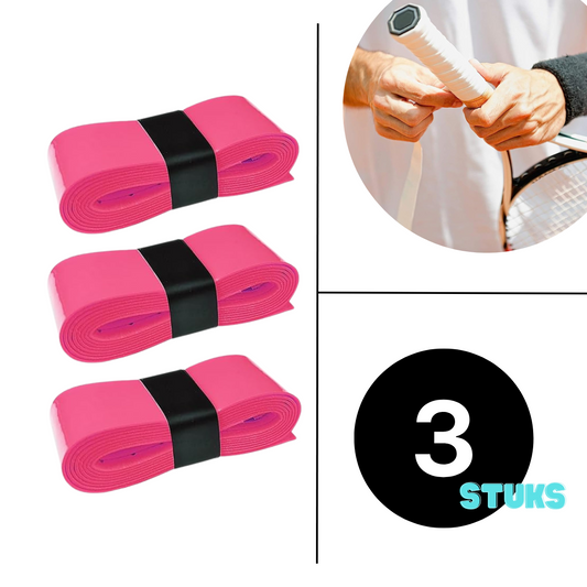Pink overgrip set - 3 stuks